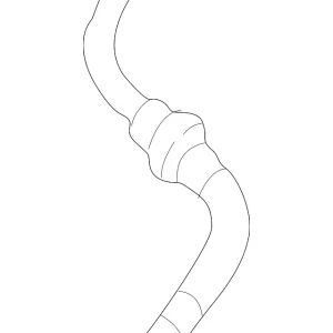 Brake Hose - Mazda (B25D-43-980A)