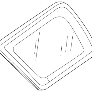 Quarter Glass - Mazda (ZZCA-63-941)