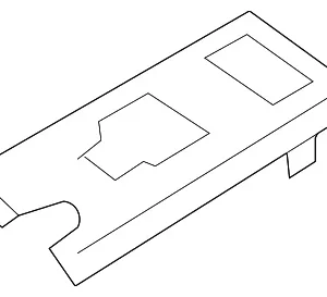 Switch Panel - Mazda (NE55-68-4L6A-02)