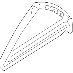Weatherstrip - Mazda (GJ6A-72-651F)