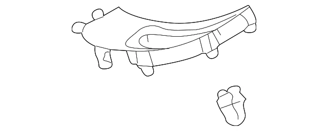 Park Brake Cover - Mazda (B30D-64-43YB-80)