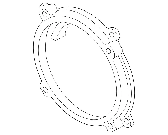 Front Dr Speaker Mount Bracket - Mazda (BJS9-66-A61)