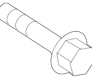 Door Glass Bolt - Mazda (9YA1-1A-501A)