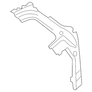 Quarter Panel Reinforcement - Mazda (G21B-70-4H1B)