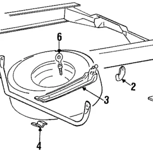 Carrier Bar - Mazda (ZZM0-38-610)