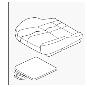 Seat Cushion - Mazda (GS4M-88-16XA-30)