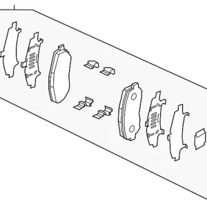 Brake Pads - Mazda (GFY0-33-28Z)