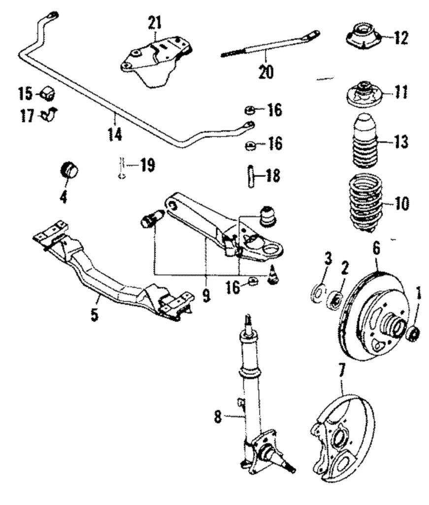 Wheel Bearing - Mazda (8545-33-047-MV)