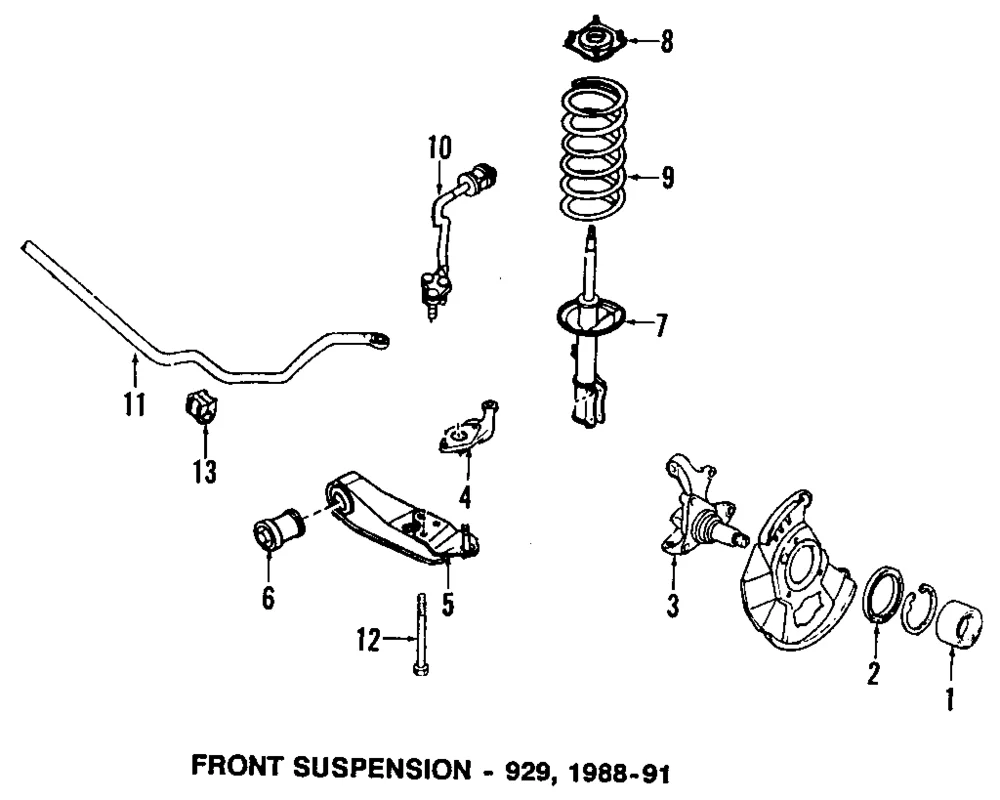 Bearing Seal - Mazda (H260-33-065)
