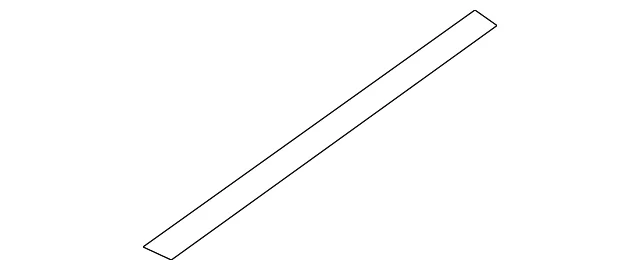 Spoiler Side Seal - Mazda (GJ6A-51-972)
