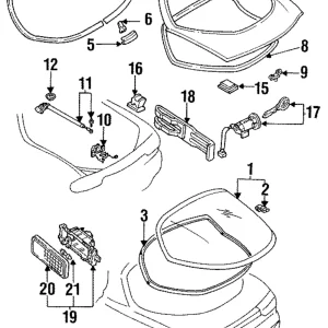 Cargo Lamp - Mazda (LA01-51-440)