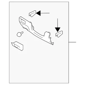 Lower Panel - Mazda (GK2A-64-280D-02)