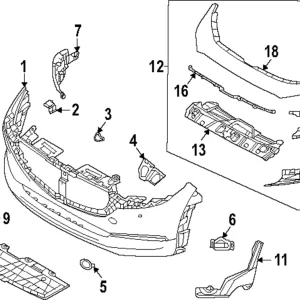 Air Guide - Mazda (DGH9-50-A40)