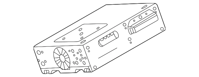 Receiver - Mazda (DGH9-66-9C0J)
