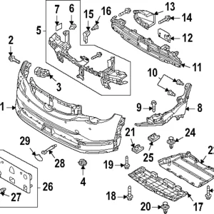 Air Guide - Mazda (DN4E-50-A40A)