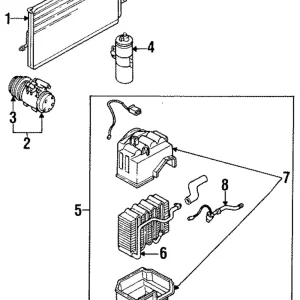 Compressor - Mazda (FC20-61-450)