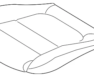 Cushion Cover - Mazda (KA0M-88-161-02)