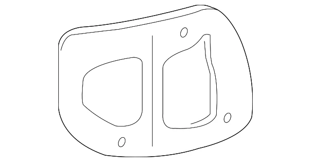 Lens & Housing Gasket - Mazda (BS4J-51-153A)