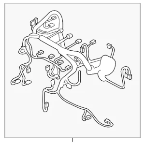 Engine Harness - Mazda (KD33-67-020D)
