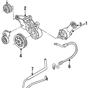 Idler Pulley - Mazda (ZZM1-32-700)