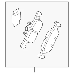 Brake Pads - Mazda (BDYS-26-43ZB)