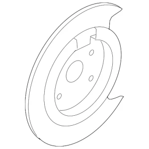 Splash Shield - Mazda (EG23-26-261A)