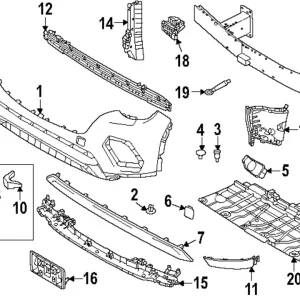 Air Guide - Mazda (KR9D-50-A40)