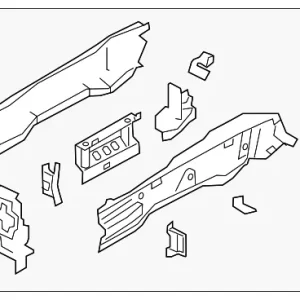 Rail Assembly - Mazda (BDTS-54-31XB)