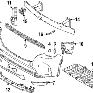 Air Guide - Mazda (KMV6-50-A40)