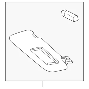 Sun-Visor - Mazda (GJS1-69-270D-75)