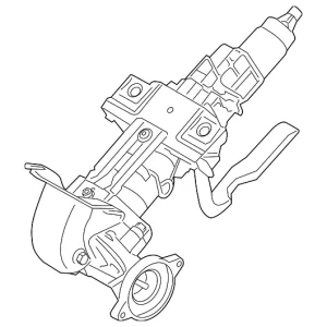 Steering Column - Mazda (BHN1-32-150D)