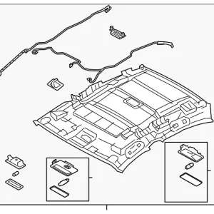 Headliner - Mazda (BANE-68-030-75)