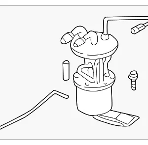 Fuel Pump Assembly - Mazda (ZZC1-13-35XA)