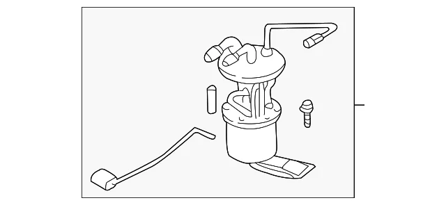 Fuel Pump Assembly - Mazda (YFTT-13-35XA)