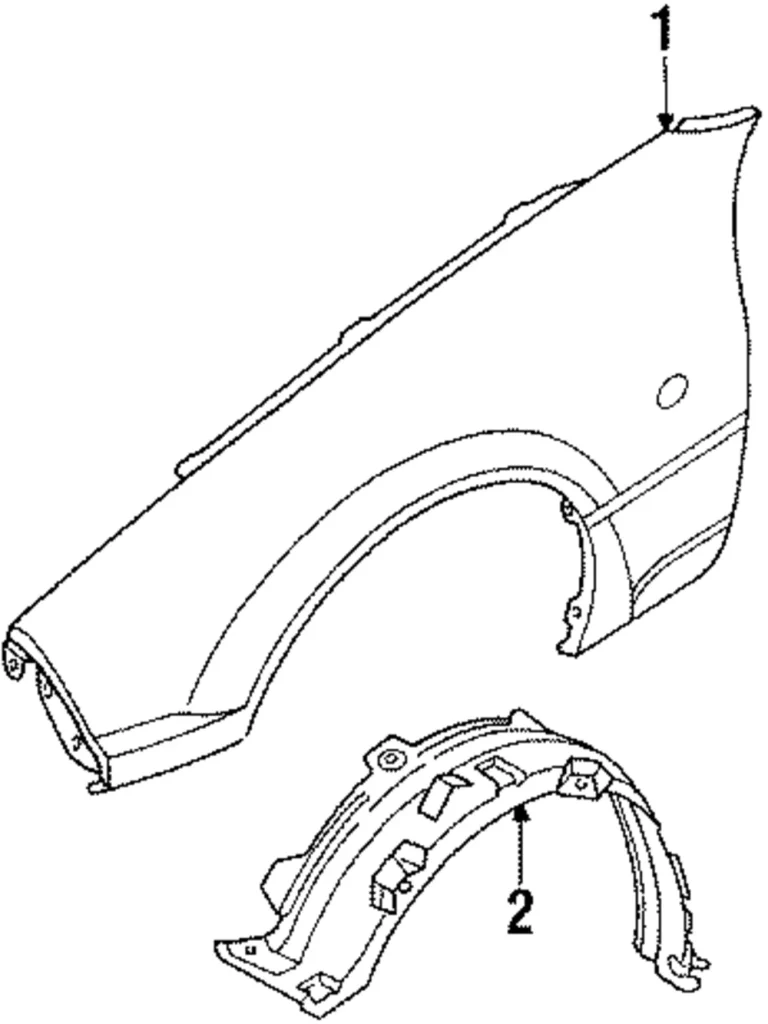 Fender - Mazda (NAY1-52-210)