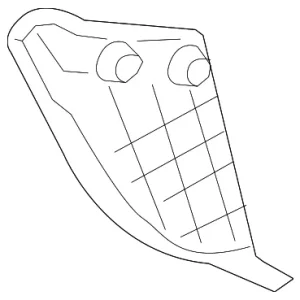 Splash Shield - Mazda (NF79-50-341C)