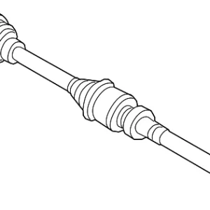 Axle Assembly - Mazda (FD04-25-50X)