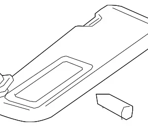 Sun-Visor - Mazda (TK54-69-270-06)