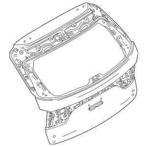 Lift Gate - Mazda (KMY2-62-02X)