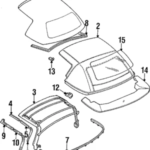 Molding - Mazda (NA01-R1-750E)
