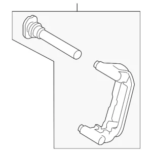 Caliper Mount - Mazda (L2Z2-26-98ZB)
