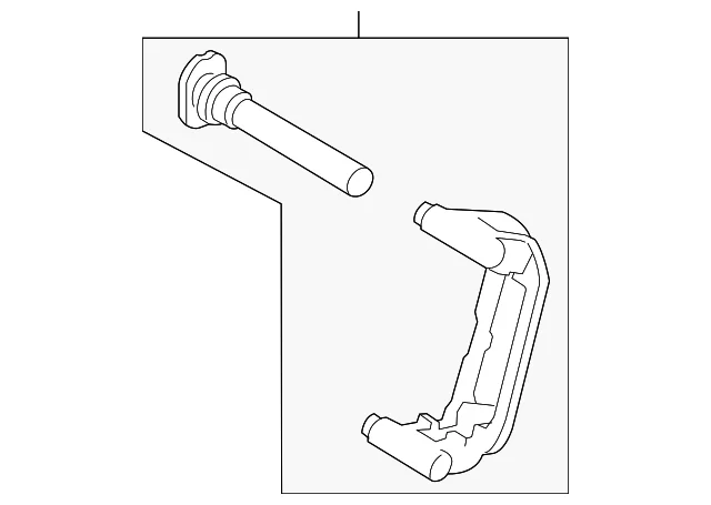 Caliper Mount - Mazda (L2Z2-26-99ZB)