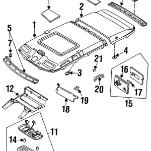 Interior Lamp - Mazda (LA01-51-310D-06)