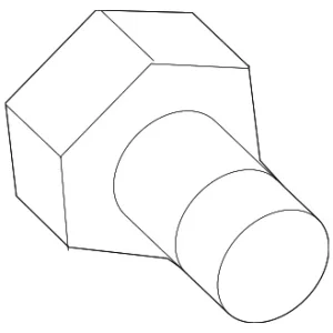 Bracket Bolt - Mazda (9YA0-21-085)