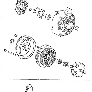 Alternator - Mazda (1F71-18-300R-0C)