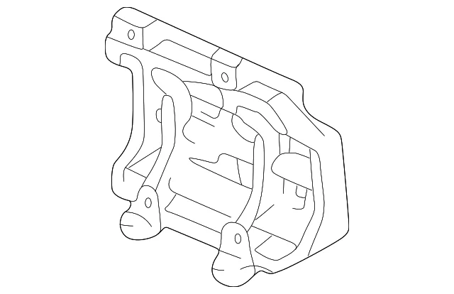 Compressor Bracket - Mazda (BPE8-15-810A)