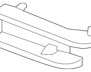 Grille Molding - Mazda (B63C-50-154)
