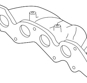 Catalytic Converter With Integrated Exhaust Manifold - Mazda (ZZCC-20-50X)