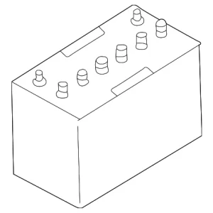 Battery - Mazda (0001-80-026R-WB)