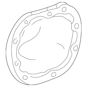 Axle Cover - Mazda (1FAA-26-012)